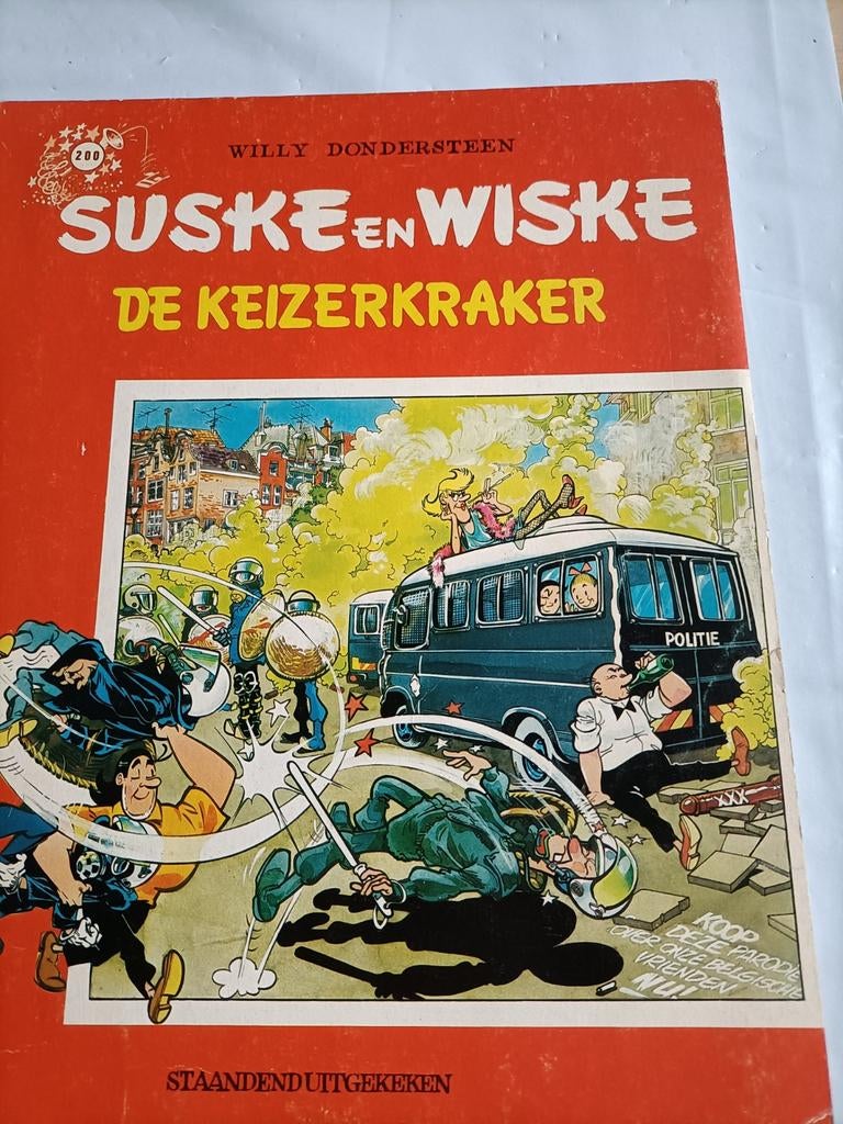 Suske en Wiske - (nr. 200), Boeken, Stripboeken, Eén stripboek, Ophalen of Verzenden, Gelezen, Willy Vandersteen