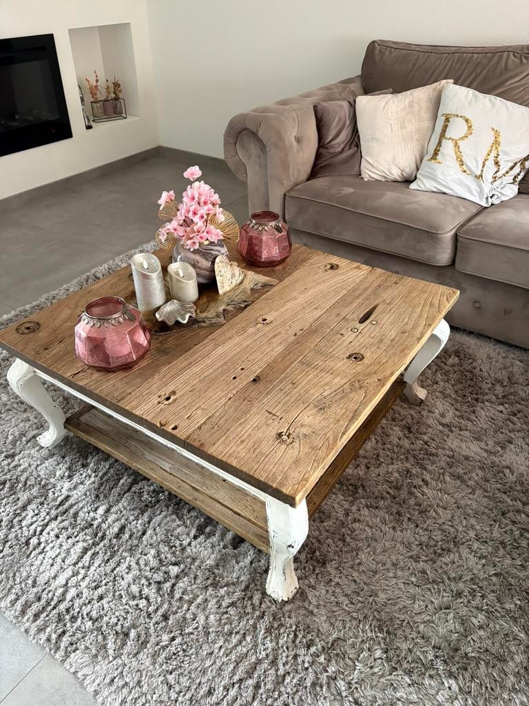 Riviera maison salontafel, Ophalen, Gebruikt, 100 tot 150 cm, Riviera maison