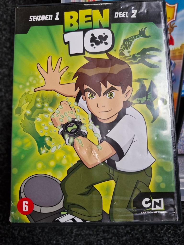 Ben 10 - Seizoen 1 Deel 2 DVD - Actievolle Tekenfilm, Ophalen, Gebruikt, Tekenfilm, Amerikaans
