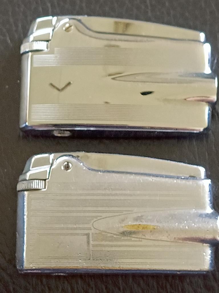 2 x Ronson Varaflame aanstekers, Verzamelen, Ophalen, Aansteker