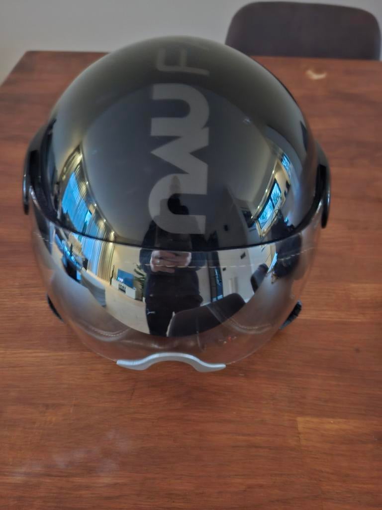 NauFashion helm te koop!, Fietsen en Brommers, Brommerhelmen, Ophalen, Gebruikt, Medium, Naufashion