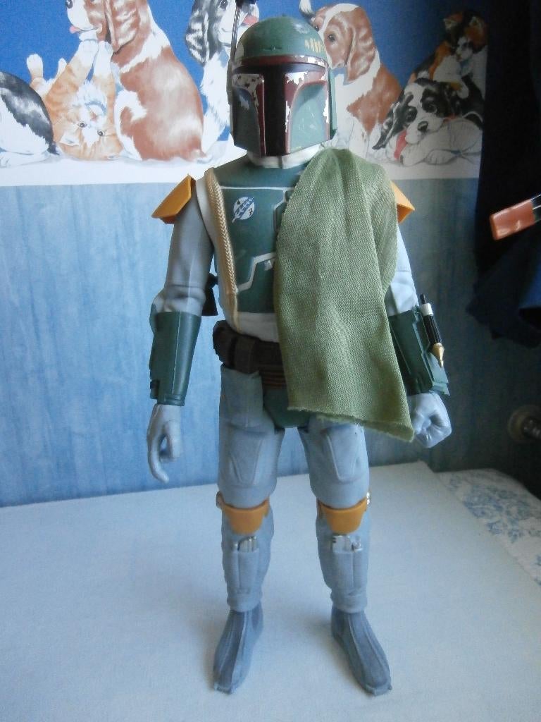 Boba Fett  Star Wars actiefiguur van Jakks Pacific 45 cm, Ophalen of Verzenden, Gebruikt, Actiefiguurtje