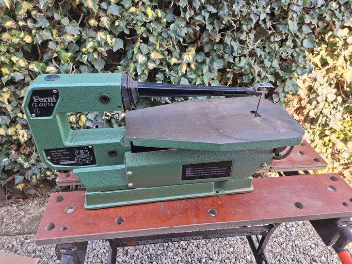 Ferm Figuurzaag FZ-40/16 - Zo goed als nieuw, Doe-het-zelf en Verbouw, Gereedschap | Zaagmachines, Zo goed als nieuw, Figuurzaag