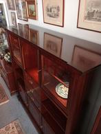 Heldense Vitrine van Mahonie Nieuw, Huis en Inrichting, Regency Engels, Heldense Exclusief, 100 tot 150 cm, 100 tot 150 cm, Nieuw