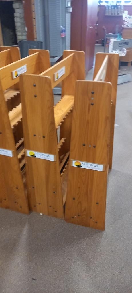 Houten & Aluminium hengelrekken, Ophalen, Gebruikt, Overige typen, Nvt