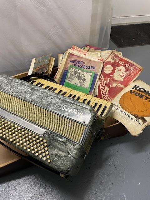 Accordion Frontalini, Gebruikt, Met koffer, Toetsaccordeon, Ophalen