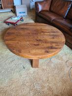 Eikenhouten Salontafel - Rond, 50 tot 100 cm, Minder dan 50 cm, Gebruikt, Eikenhout
