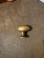 Antieke messing ovale knopjes, Ophalen of Verzenden