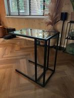 Bijzettafel / laptop houder - Ikea Vittsjo, Ophalen, 50 tot 100 cm, Zo goed als nieuw, Glas