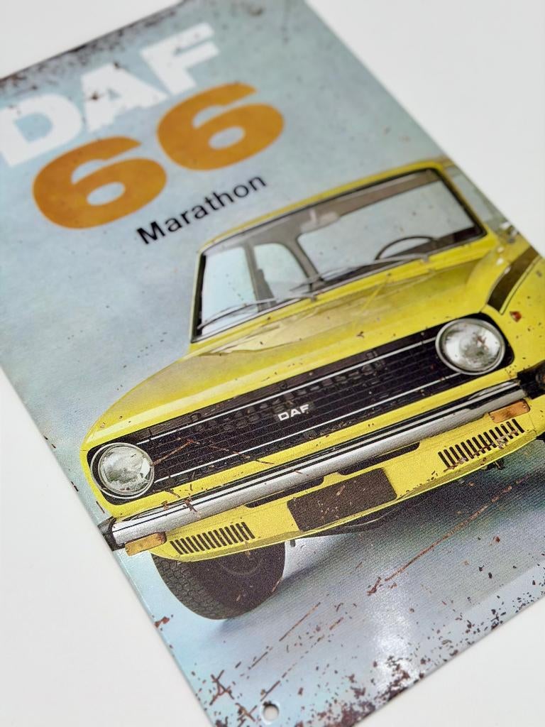 DAF 66 marathon bord, Verzenden, Nieuw, Reclamebord