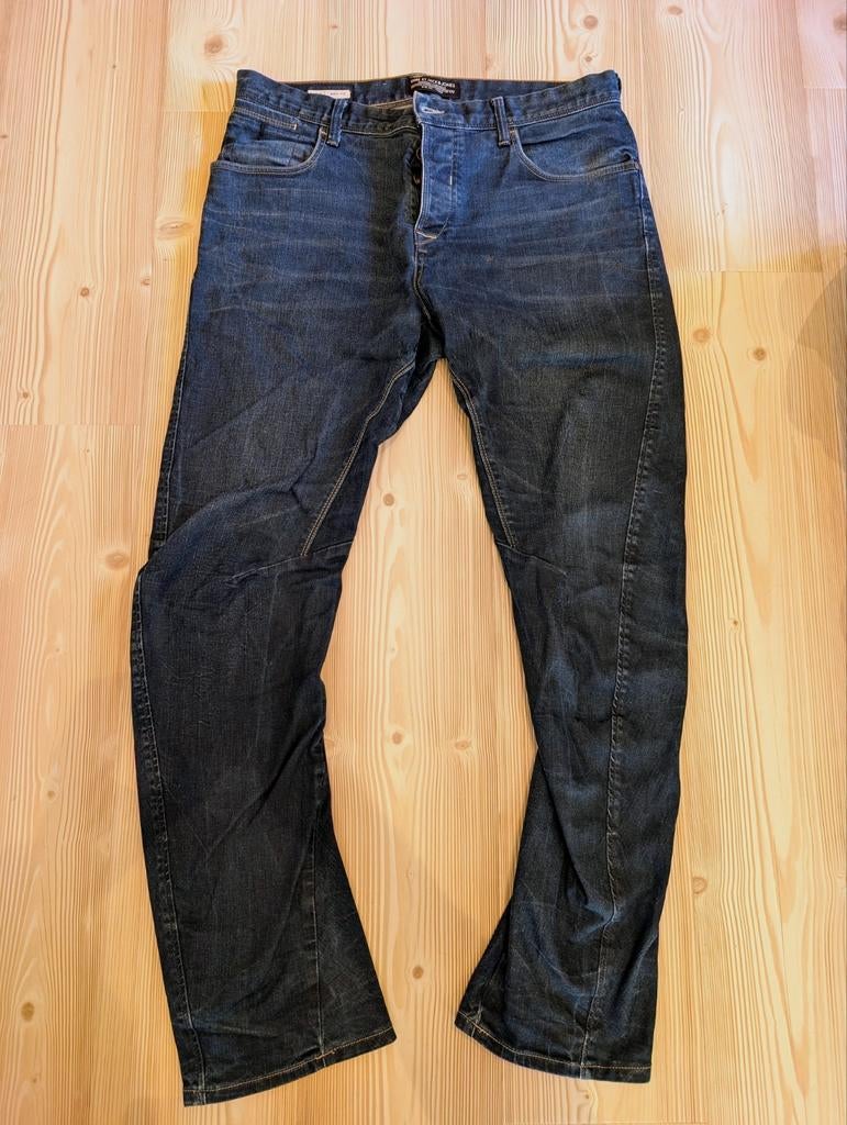 Jack & Jones spijkerbroek antifit maat 36-32, Kleding | Heren, Spijkerbroeken en Jeans, W36 - W38 (confectie 52/54), Blauw, Ophalen of Verzenden
