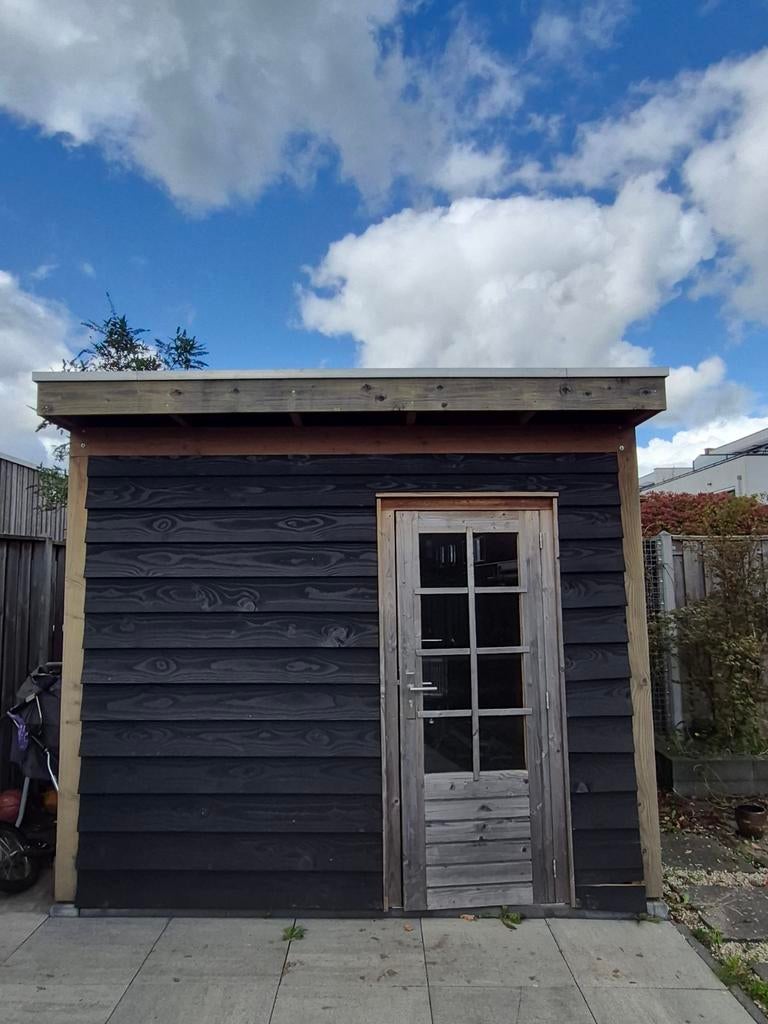 Schuurtje Douglas hout 300x300 cm, Ophalen, Schuur