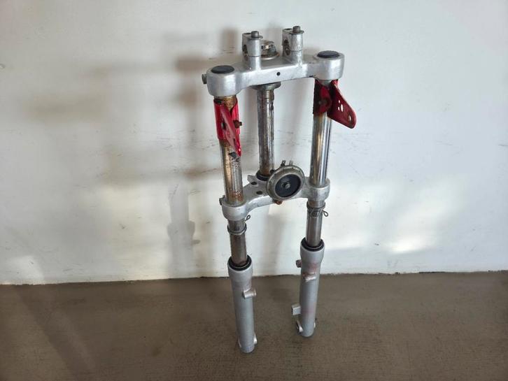 Tomos A35/A52/A55 Nieuw Type Voorvork Zilver, Motoren, Accessoires | Overige, Gebruikt, Ophalen of Verzenden