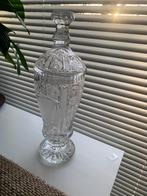 Grote zware kristallen bomboniere of gemberpot, Ophalen