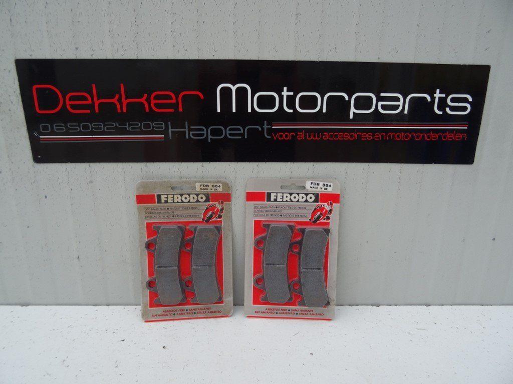 Ferodo remblokken Voorzijde FDB864 Yamaha YZF750R FZR1000, -, -, Nieuw, Ophalen of Verzenden