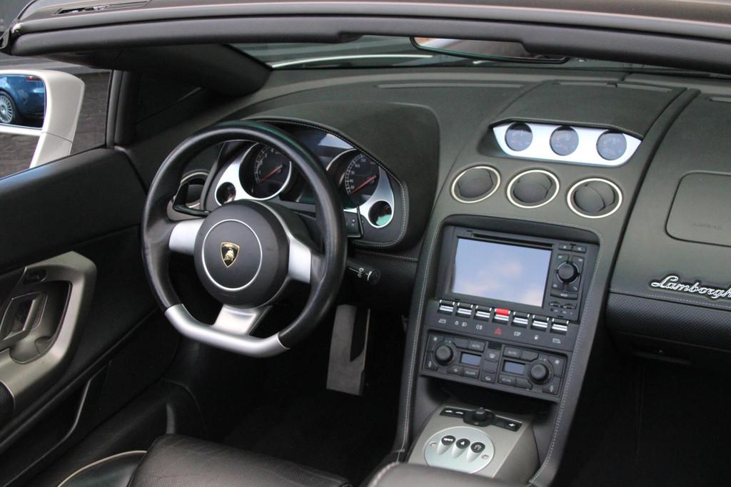 Lamborghini Gallardo 5.0 V10 Spyder | EU-auto | Lift-as | Hi, Auto's, Lamborghini, Automaat, Gebruikt, Cabriolet, Leder