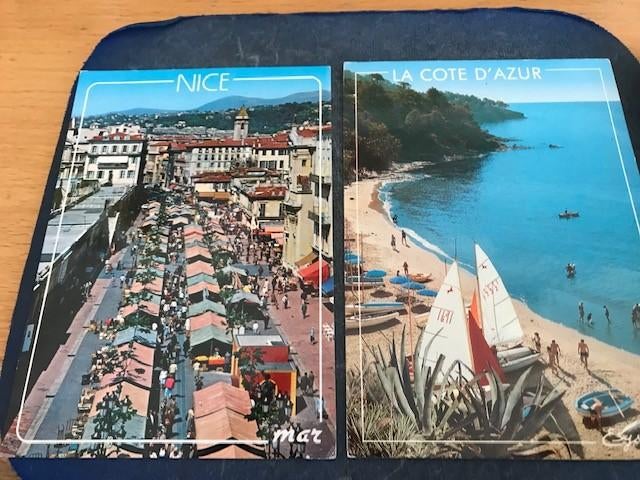 Côte d'Azur, Frankrijk, Ophalen of Verzenden, Voor 1920, Ongelopen, Frankrijk
