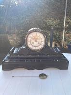 Antieke marmeren pendule (Brocot), Antiek en Kunst, Ophalen of Verzenden