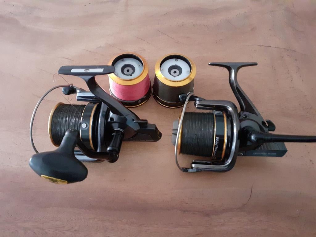 2 x Penn Affinity 8000 lc, Ophalen of Verzenden, Gebruikt, Molen