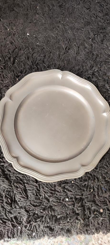 Vintage schaal van tin, Antiek en Kunst, Ophalen