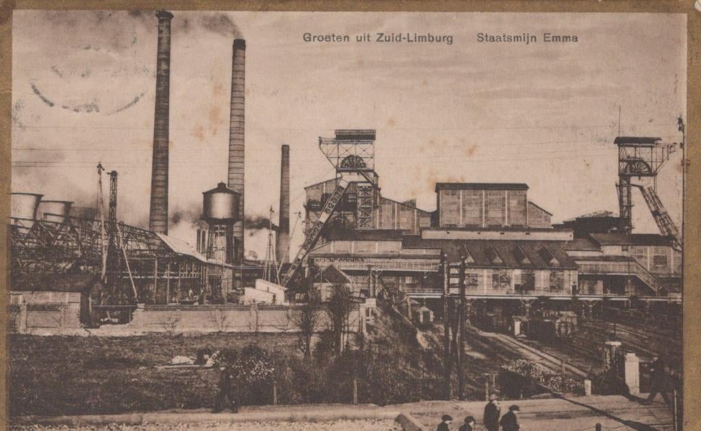 HOENSBROEK - 1926 - Staatsmijn Emma, Verzamelen, Verzenden, 1920 tot 1940, Gelopen, Limburg