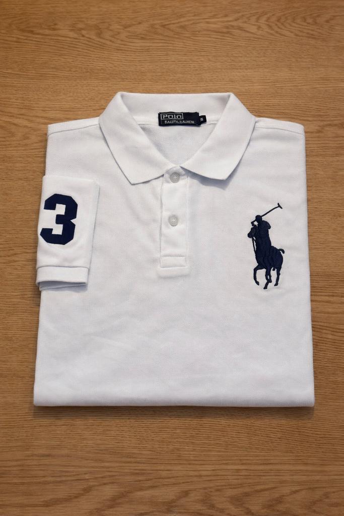 Ralph Lauren polo wit maat M, Kleding | Heren, Polo's, Verzenden, Nieuw, Maat 48/50 (M), Wit