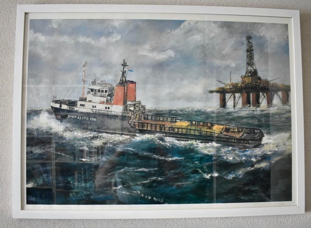 Poster Smit Lloyd 120, Ophalen, 50 tot 75 cm, Zo goed als nieuw, 75 tot 100 cm