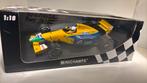 F1 Benetton ford b191b m.brundle 1992 minichamps 1.18, Ophalen of Verzenden, MiniChamps, A, A