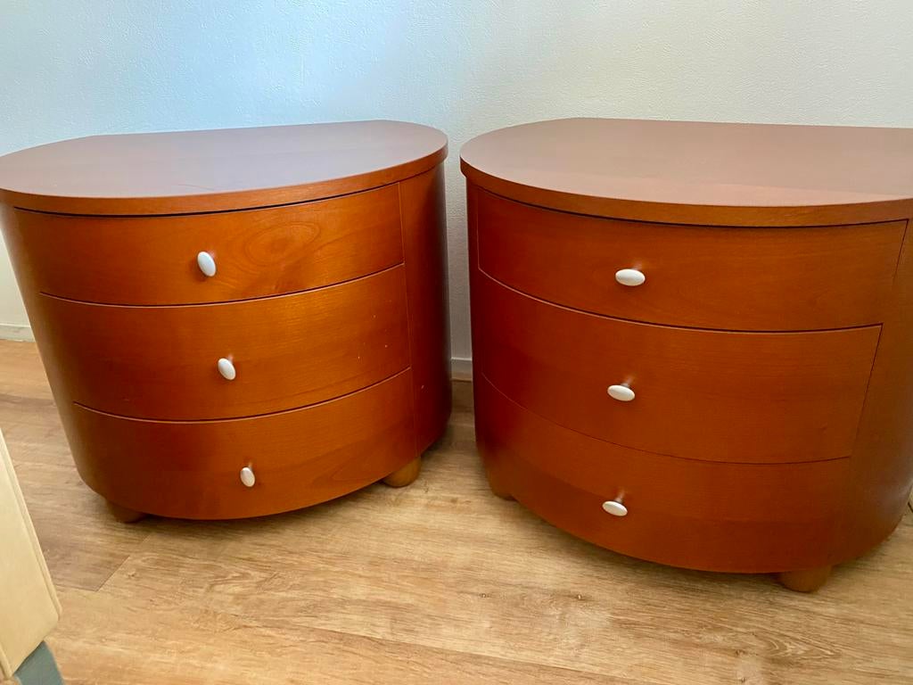 Kersenhouten kastjes., Ophalen of Verzenden, Zo goed als nieuw, 55 tot 70 cm