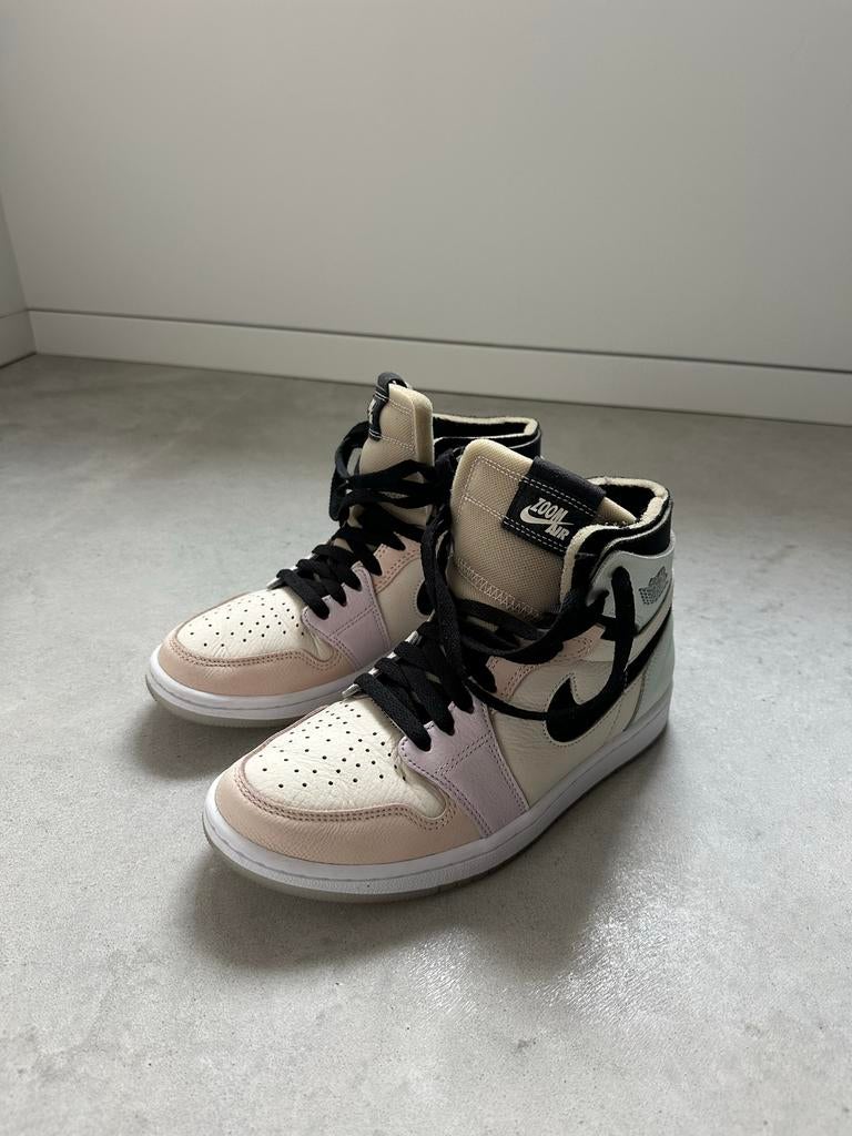 Nike Air Jordan 1 Zoom CMFT 'Celestine Blue' - Maat 40, Ophalen of Verzenden, Zo goed als nieuw, Overige kleuren, Sneakers of Gympen