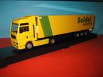 Seidel  MAN met oplegger in PC-vitrine  AWM, Ophalen of Verzenden, Nieuw, Bus of Vrachtwagen, AWM
