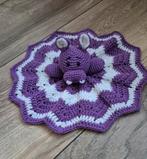 Handgemaakt Nijlpaard Knuffeldoekje - Zacht Bamboo Garen, Kinderen en Baby's, Ophalen of Verzenden, Nieuw, Overige typen