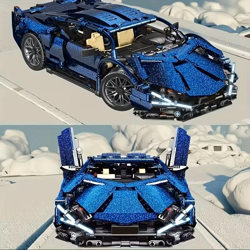 Technics bouwstenen Super Car "Starry Sky Blue" 1:14, Ophalen of Verzenden, Nieuw, Auto