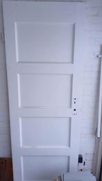 Paneeldeur 4 vlaks rechts draaiend 72.6 en 197., Ophalen, Minder dan 80 cm, Binnendeur, Minder dan 200 cm