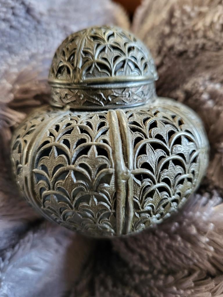 Liberty & Co. Potpourri Potje - Antiek Metaal, Antiek en Kunst, Antiek | Woonaccessoires, Ophalen of Verzenden