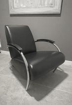 2X Gelderland fauteuil 5470 design Jan des Bouvrie, Ophalen, Gebruikt, 75 tot 100 cm, 50 tot 75 cm