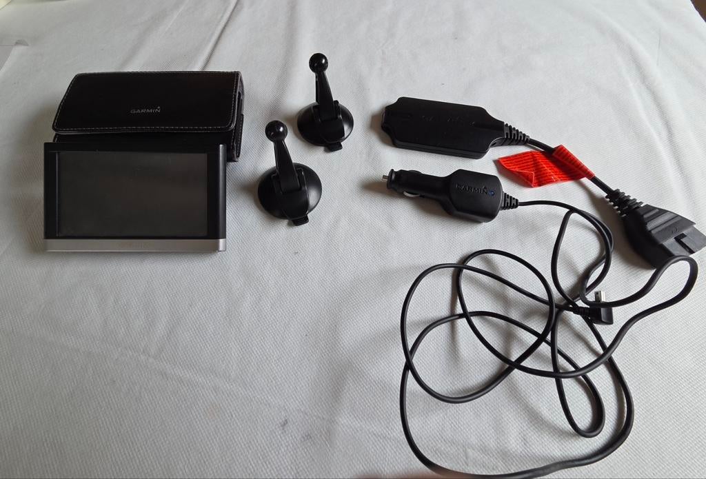 Garmin nüvi 2597 LMT en Garmin Mechanic met EcoRoute adapter, Ophalen of Verzenden, Minder dan 50 watt