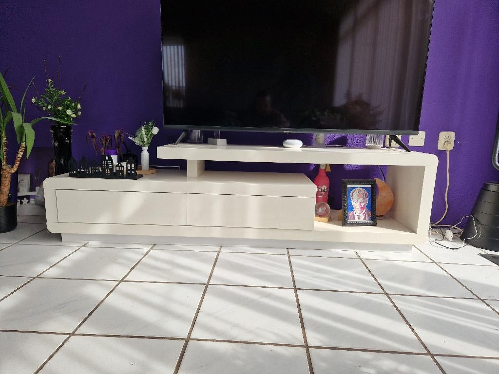 Tv meubel, Ophalen, Overige materialen, Gebruikt, Minder dan 100 cm