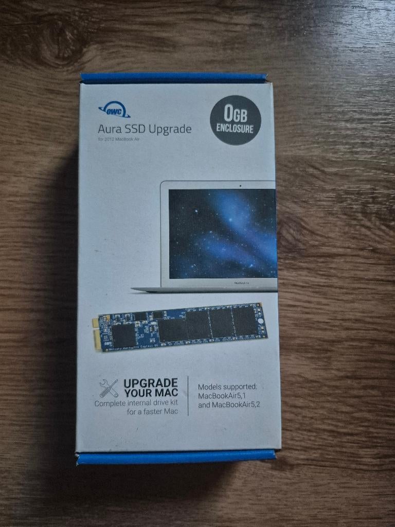 Aura SSD Upgrade OWCMAU3ENVOY12, Computers en Software, Harde schijven, Ophalen of Verzenden, Nieuw, Desktop, USB