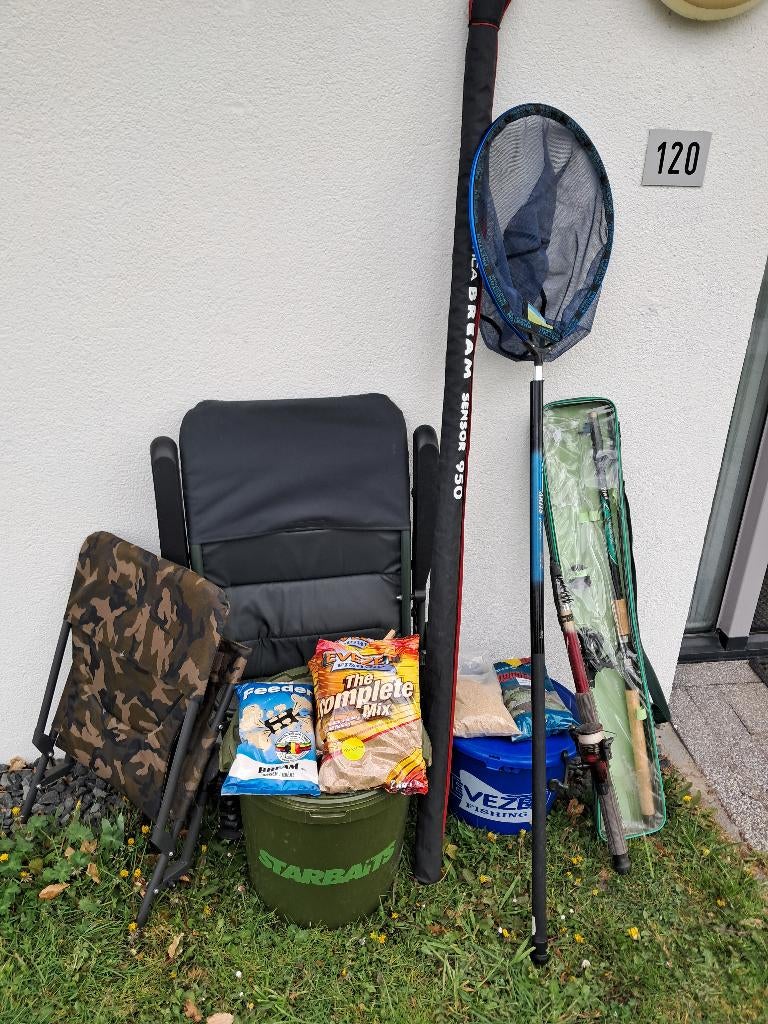 Hengelsportartikelen, Ophalen