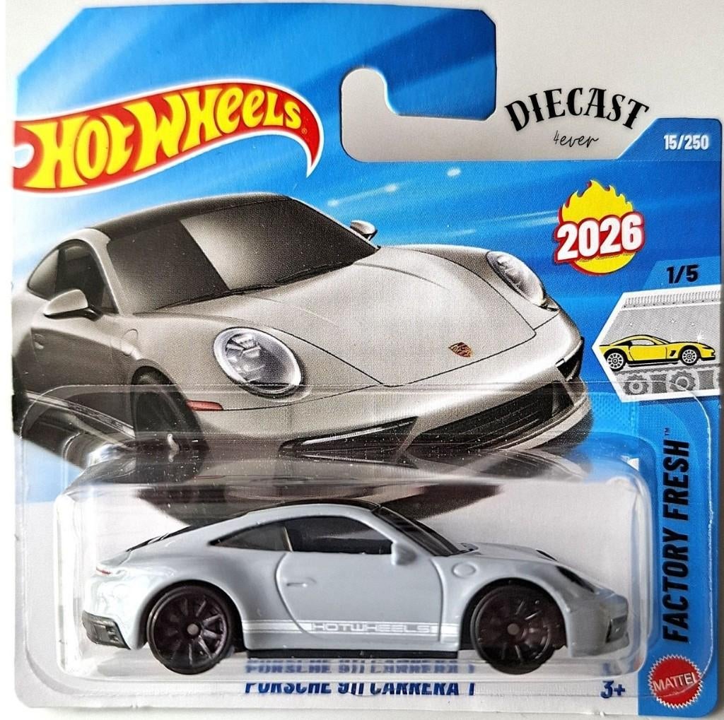 Hot Wheels Porsche 911 Carrera T, 2026, Ophalen, Nieuw, Auto