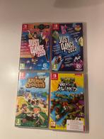 Nintendo Switch Spellen: Just Dance, Animal Crossing, TMNT, Spelcomputers en Games, Games | Nintendo Switch, Gebruikt, Overige genres