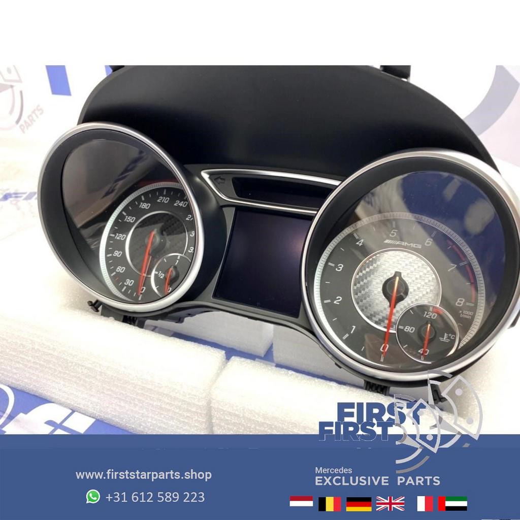 W117 CLA Facelift 45 AMG tellerklok Mercedes 2013-2019 origi, Auto-onderdelen, Dashboard en Schakelaars, Gebruikt, -, Ophalen of Verzenden