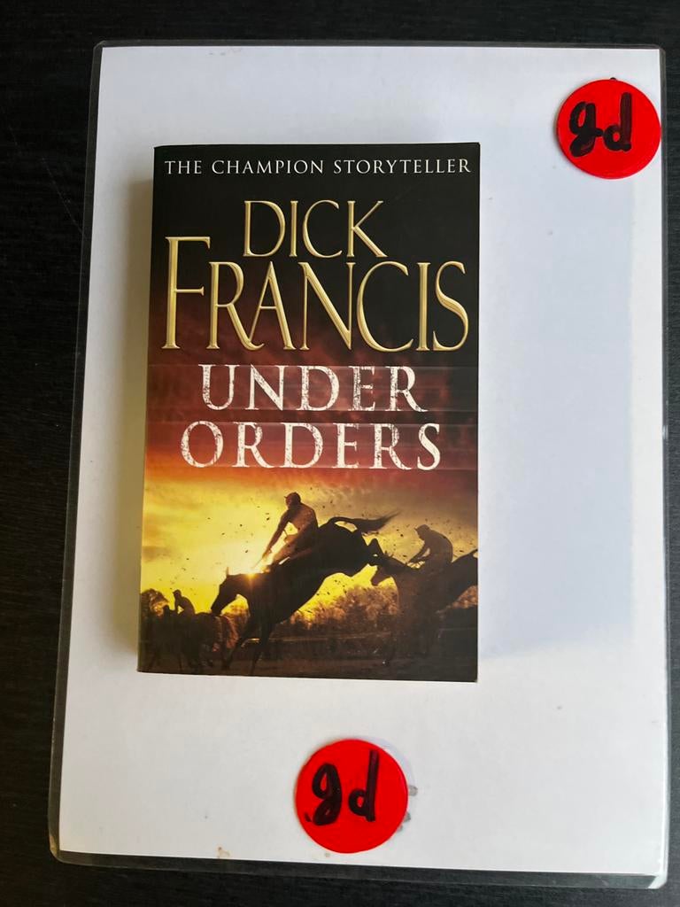 Dick Francis - Under Orders (Engels), Boeken, Ophalen of Verzenden, Zo goed als nieuw
