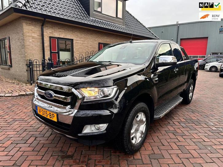 Ford Ranger 2.2 TDCi Limited Supercab, Auto's, Ford, Bedrijf, Te koop, Ranger, 4x4, ABS, Adaptive Cruise Control, Airbags, Airconditioning