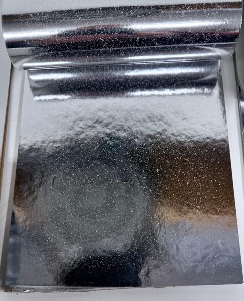 Zilverpapier - blocnote, Hobby en Vrije tijd, Knutselen, Ophalen of Verzenden, Nieuw, Knutselwerk