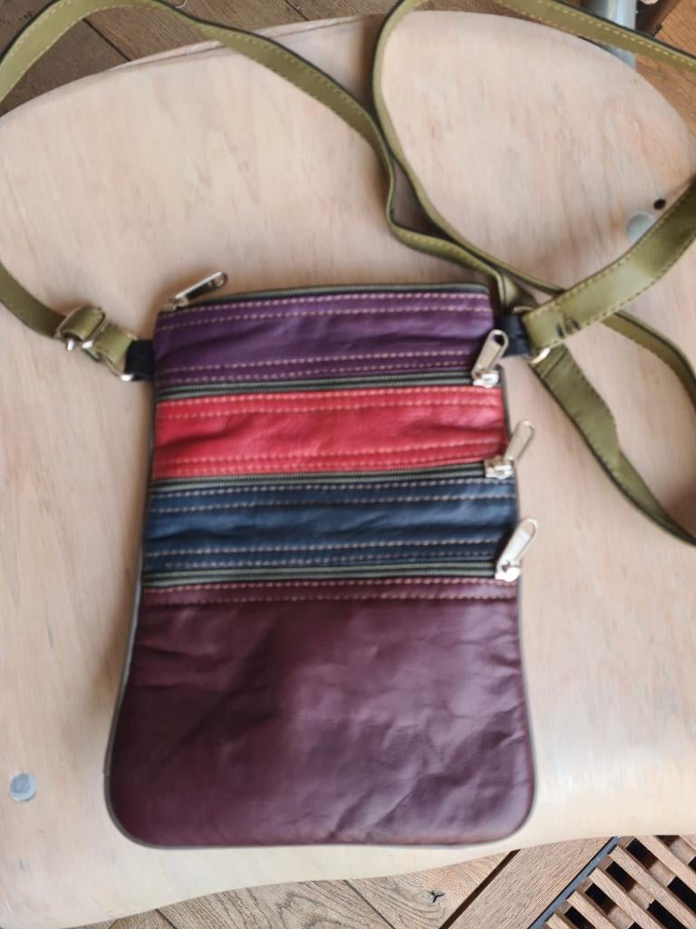 Crossbody tasje Happy Lona fair trade nw!, Overige merken, Overige kleuren, Nieuw, Ophalen of Verzenden
