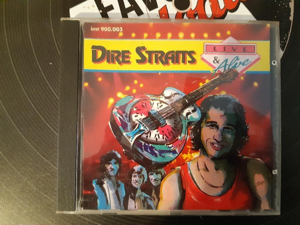 Dire Straits - Live & Alive (Live USA), Ophalen of Verzenden, Gebruikt, Poprock
