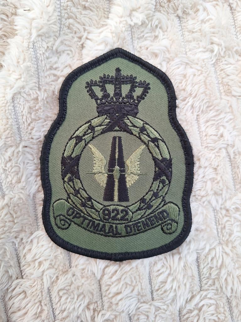 Klu embleem, Verzamelen, Ophalen of Verzenden, Luchtmacht, Nederland, Embleem of Badge