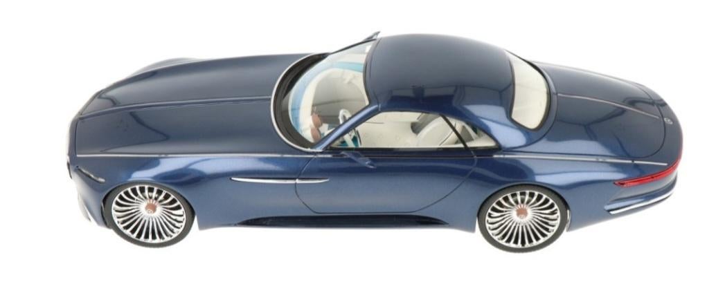 Maybach Vision 6 Hardtop Coupe 2018 blauw, Hobby en Vrije tijd, Modelauto's | 1:18, Overige merken, Schuco, Auto, Nieuw